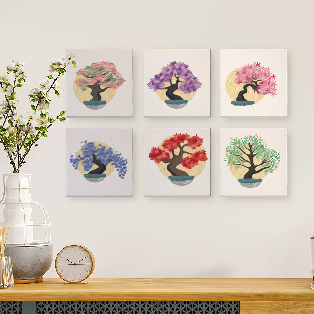 Albero dei fiori - Dipingere con i Numeri