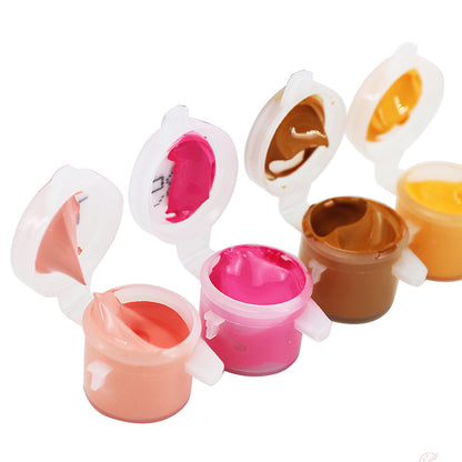 Giardino stellato con ombrelli - Dipingere con i Numeri