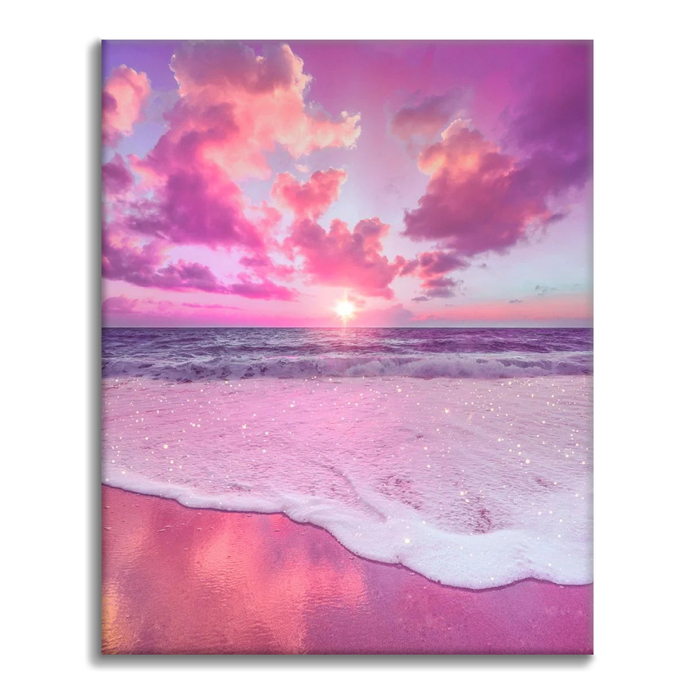 Mare rosa - Dipingere con i Numeri