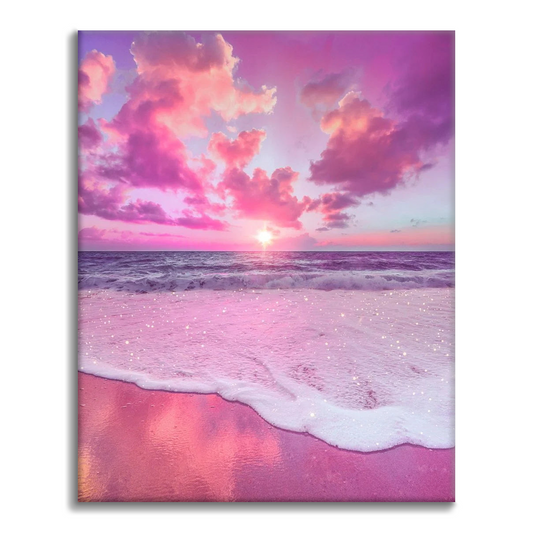 Mare rosa - Dipingere con i Numeri