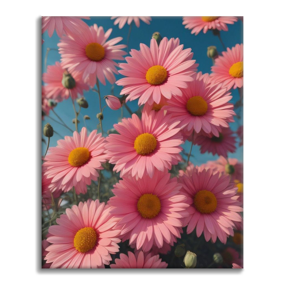 Bellissimi fiori - Dipingere con i Numeri