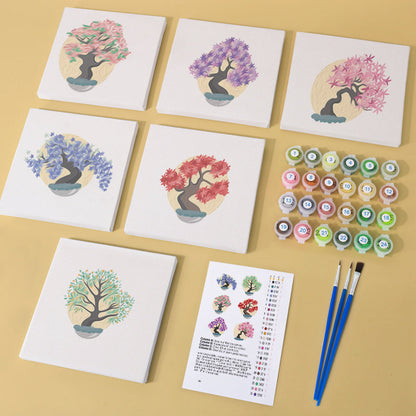 Albero dei fiori - Dipingere con i Numeri