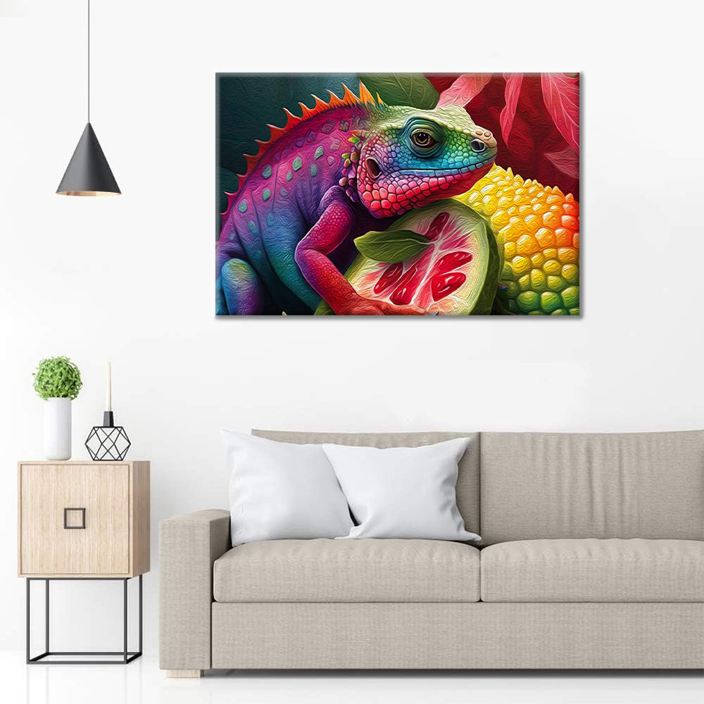 Iguana Digitale - Dipingere con i Numeri