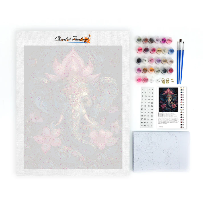 Ganesha - Dipingere con i Numeri