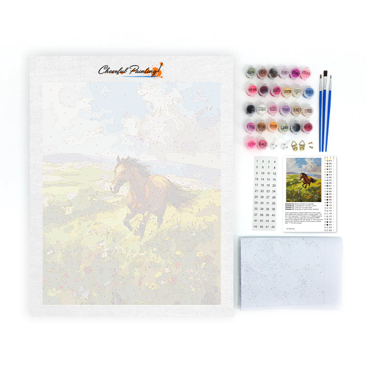 Cavallo - Dipingere con i Numeri
