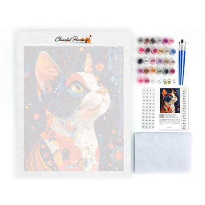 Gatto Calico - Dipingere con i Numeri