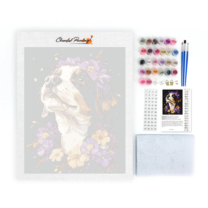 Cane Bernese - Dipingere con i Numeri
