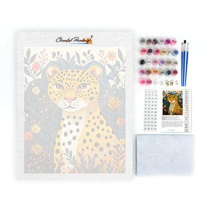 Leopardo della Giungla - Dipingere con i Numeri