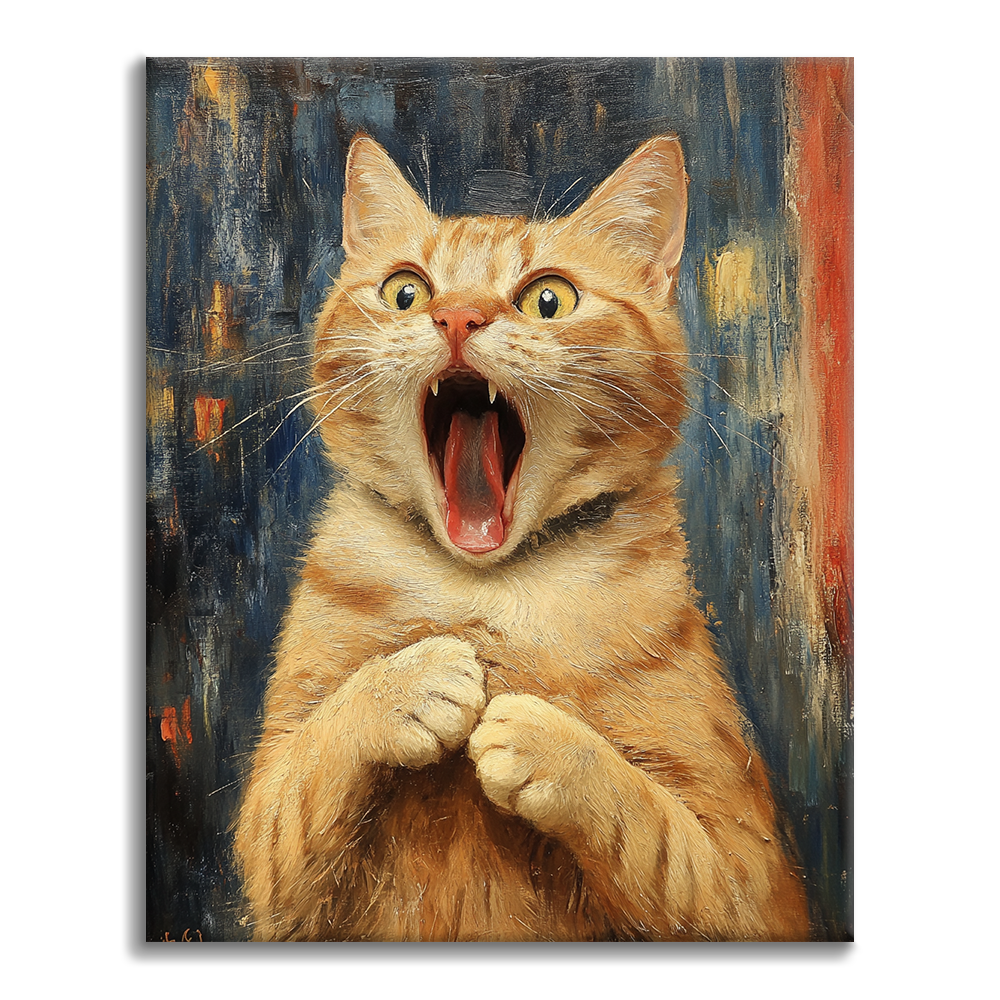 L'Urlo del Gatto - Dipingere con i Numeri