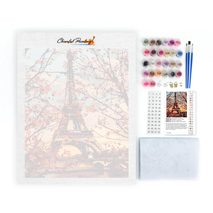 Autunno a Parigi - Dipingere con i Numeri