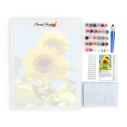Girasole d'oro - Dipingere con i Numeri