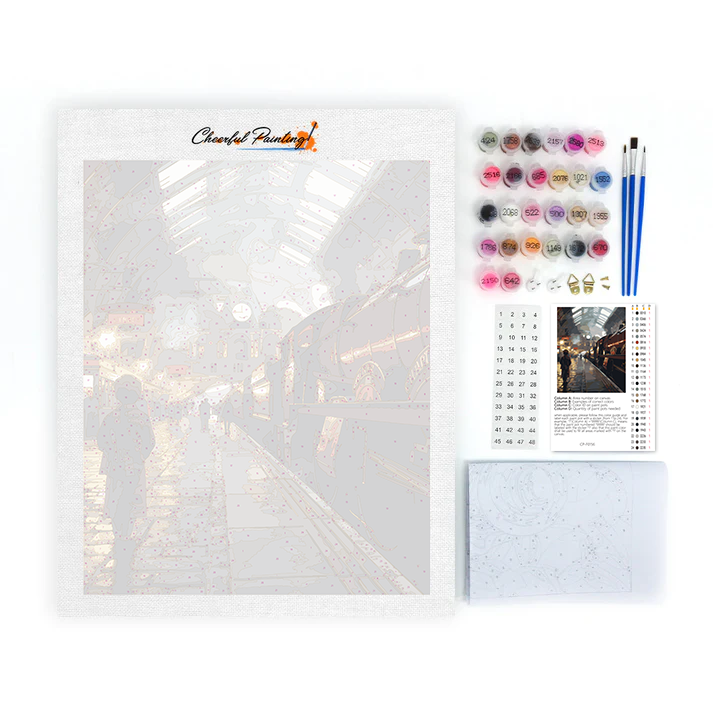 Stazione - Dipingere con i Numeri