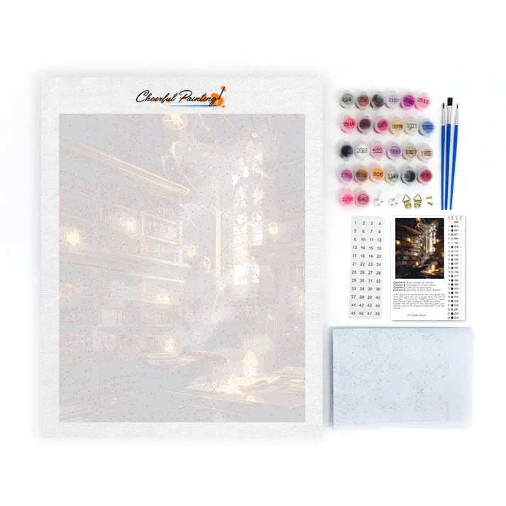 Biblioteca magica - Dipingere con i Numeri