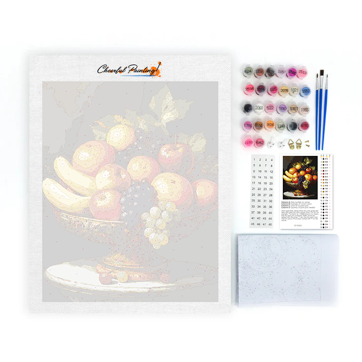 Eleganza della frutta - Dipingere con i Numeri