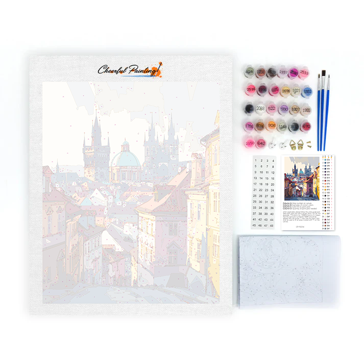 Praga - Dipingere con i Numeri