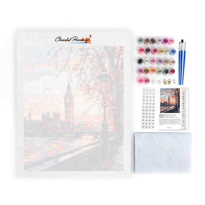 Londra - Dipingere con i Numeri