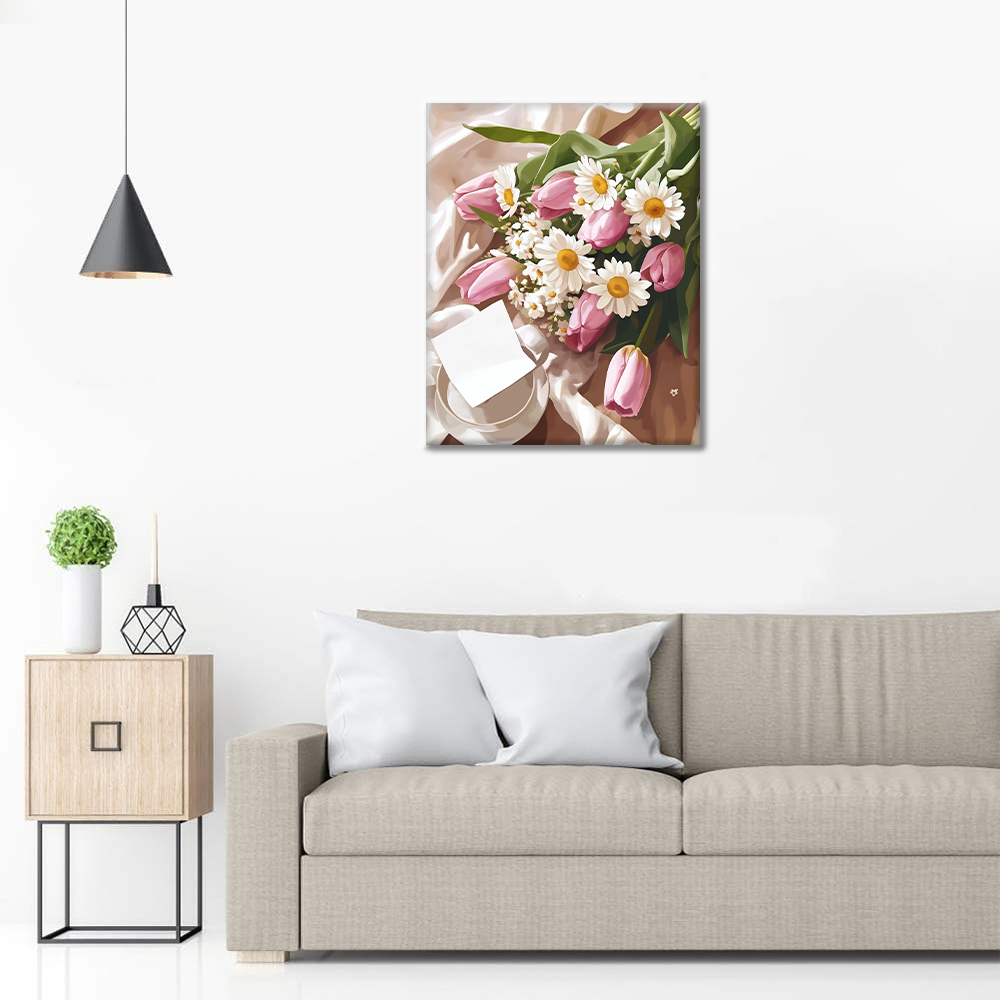 Fiori per Mamma – Dipingi con i numeri