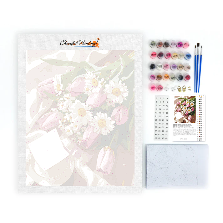 Fiori per Mamma – Dipingi con i numeri
