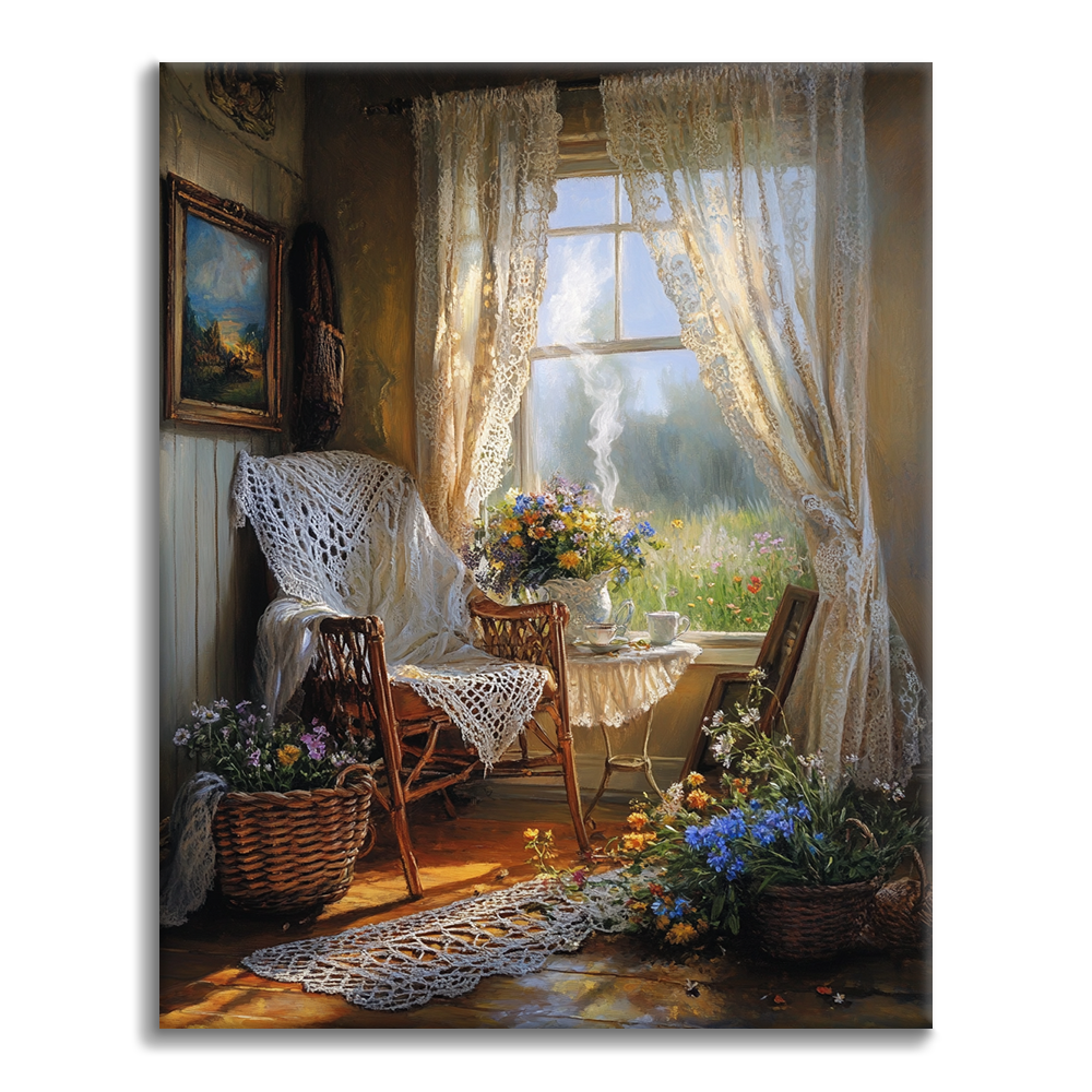 Serenità al sole – Dipingi con i numeri