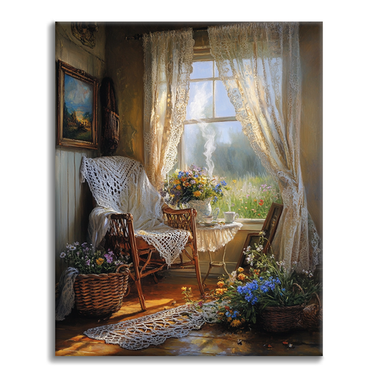 Serenità al sole – Dipingi con i numeri