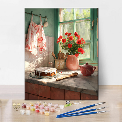 Momenti in cucina – Dipingi con i numeri
