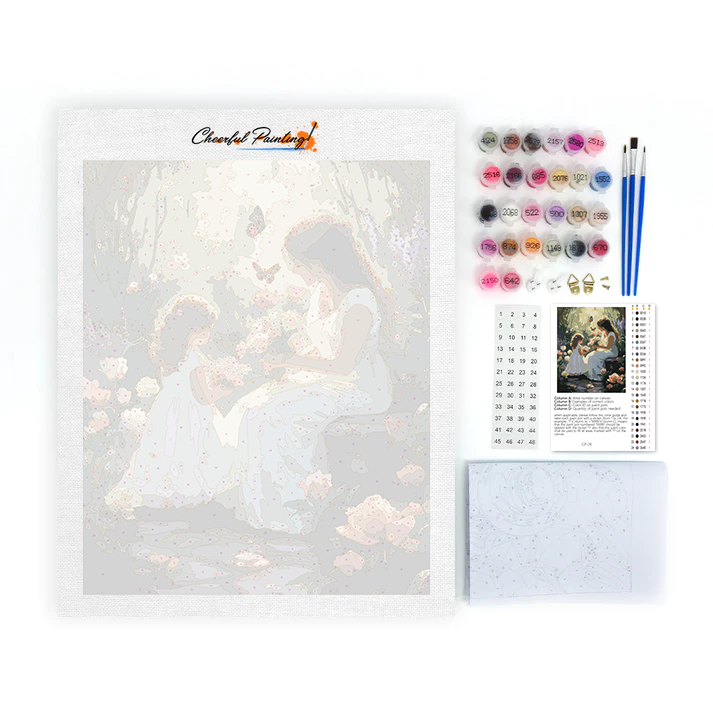 Sussurri d’amore – Dipingi con i numeri