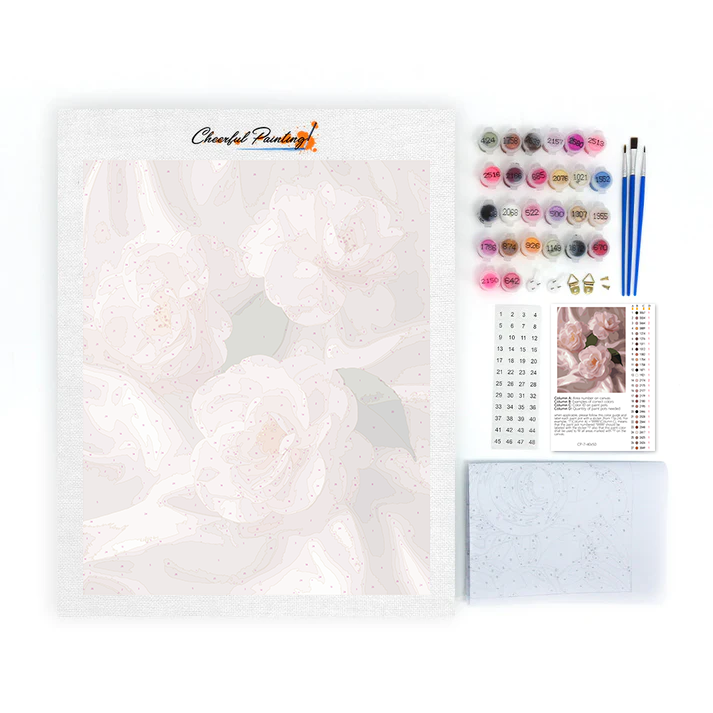Amore delicato – Dipingi con i numeri