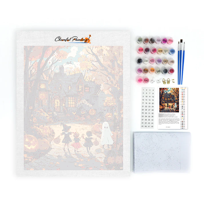 Delizia di Halloween - Dipingere con i Numeri