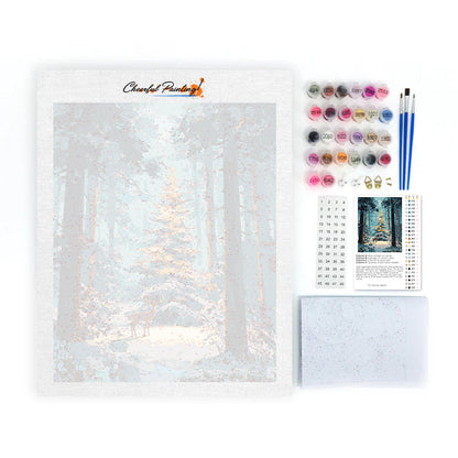 Foresta di Natale – Dipingere con i Numeri