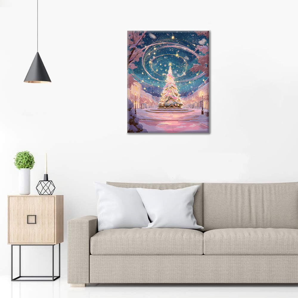 Albero di Natale magico – Dipingere con i Numeri