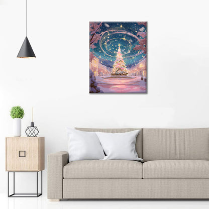 Albero di Natale magico – Dipingere con i Numeri