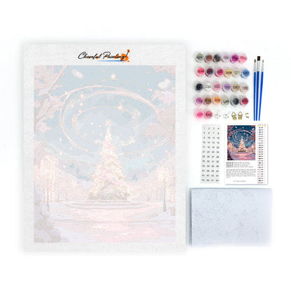 Albero di Natale magico – Dipingere con i Numeri