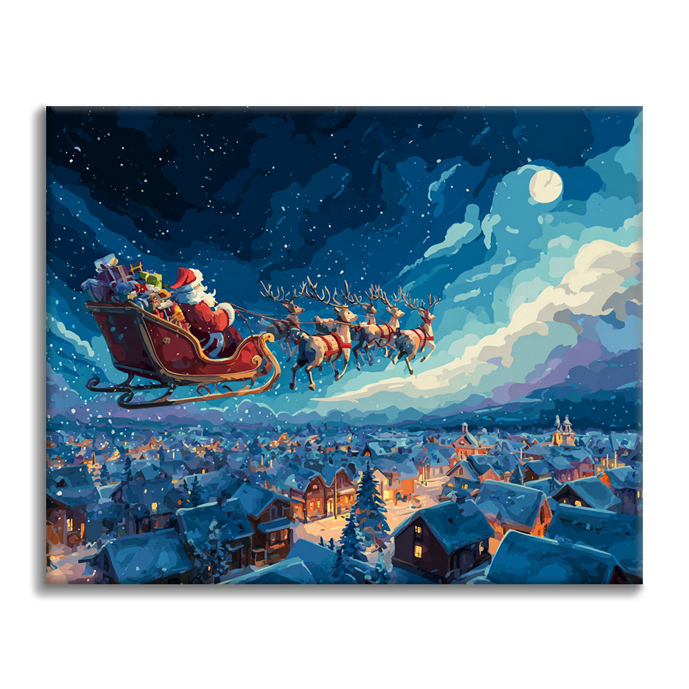 Regali di Babbo Natale – Dipingere con i Numeri