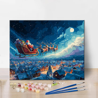 Regali di Babbo Natale – Dipingere con i Numeri