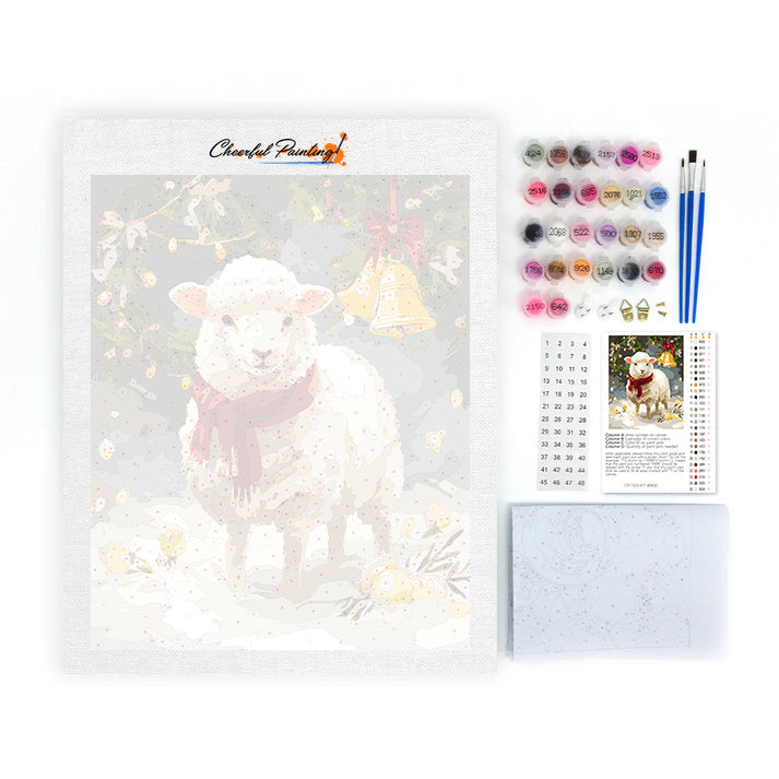 Agnello invernale – Dipingere con i Numeri