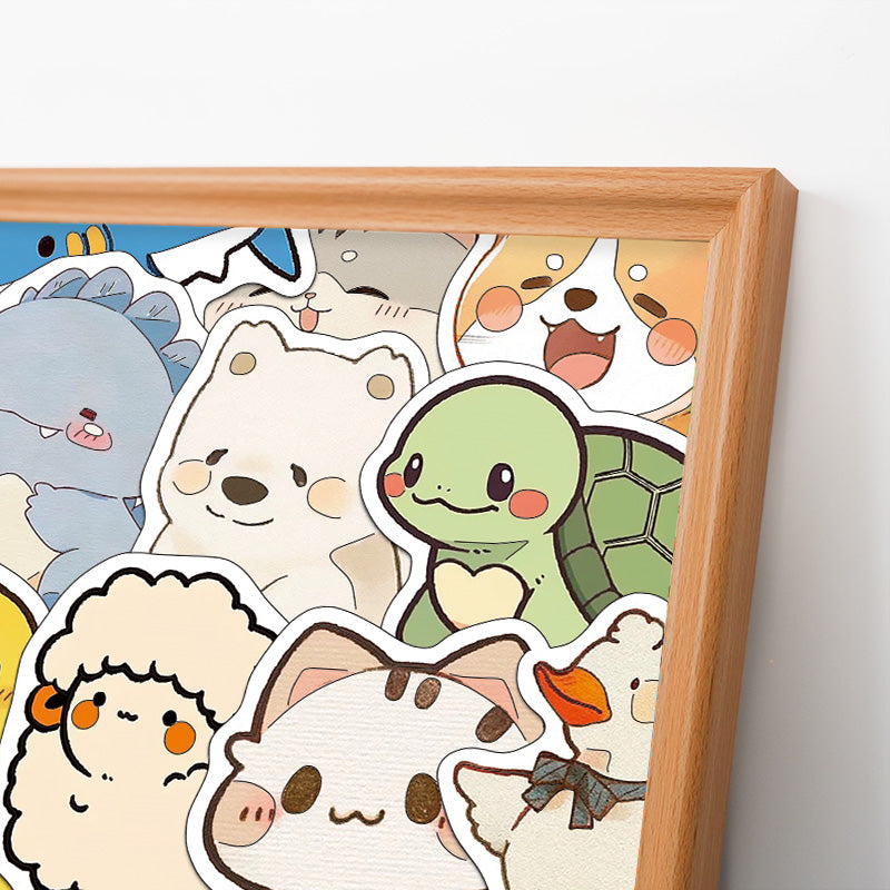 Furry Gathering - Puzzle in legno da colorare