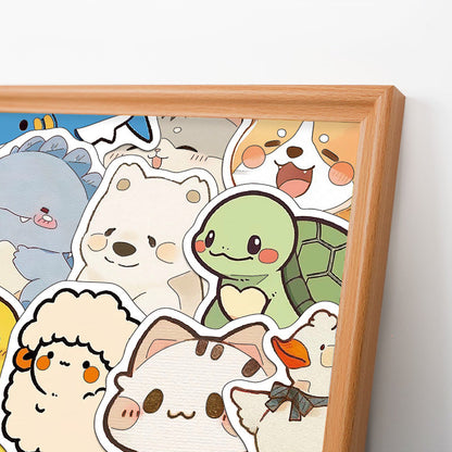 Furry Gathering - Puzzle in legno da colorare