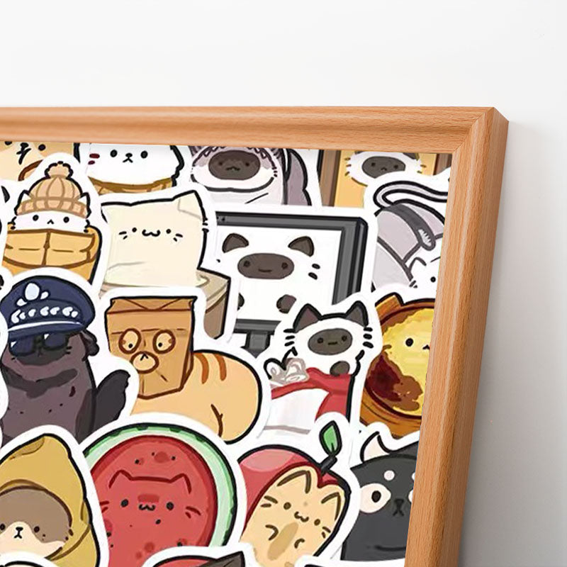 Happy Pets - Puzzle in legno da colorare