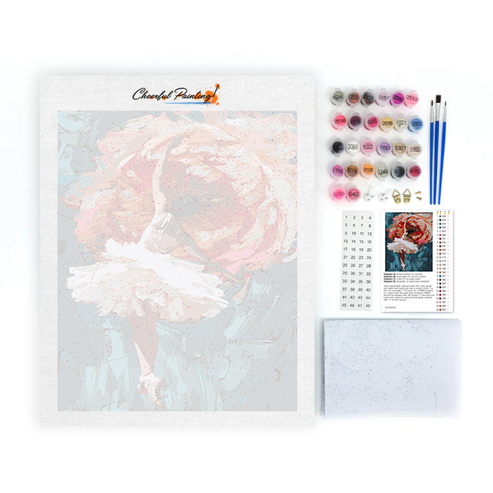 Ballerina - Dipingere con i Numeri