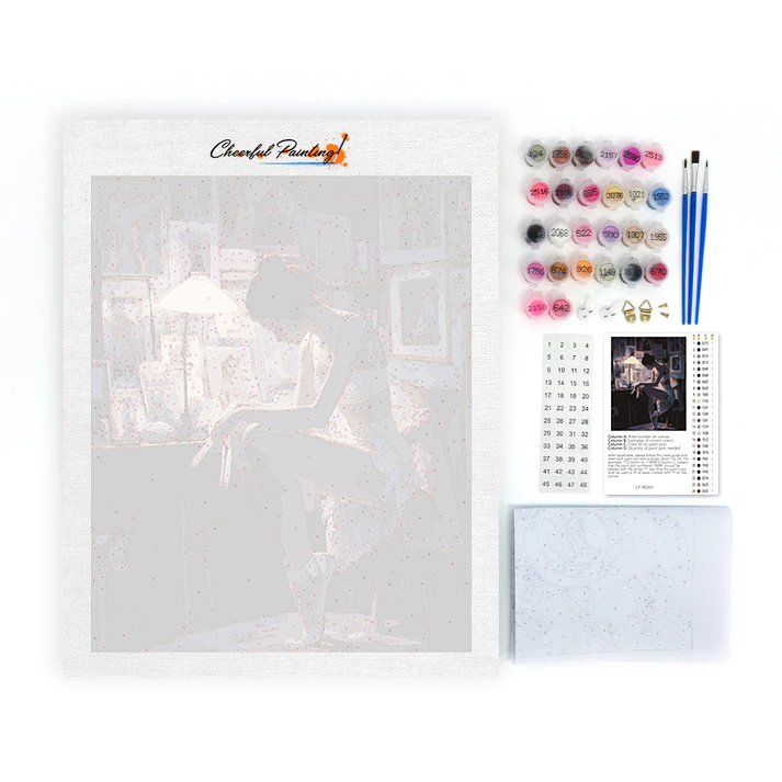Ballerina - Dipingere con i Numeri