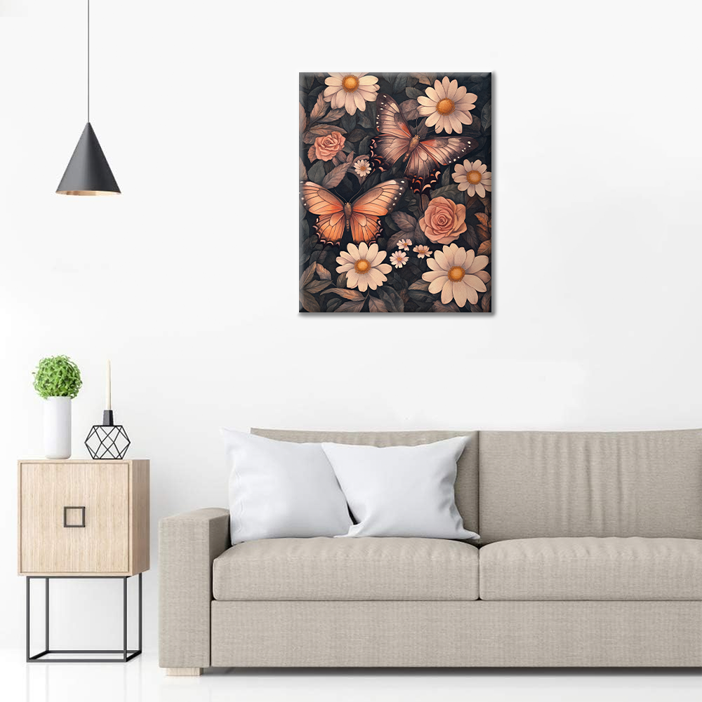 Fioritura Ambrata - Dipingere con i Numeri