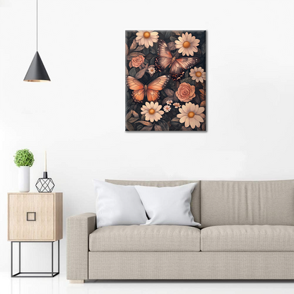 Fioritura Ambrata - Dipingere con i Numeri
