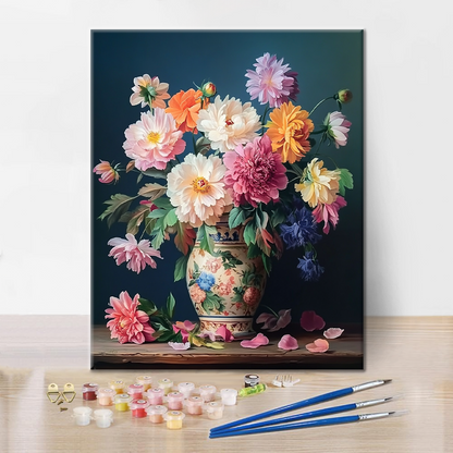 Fiori Senza Tempo - Dipingere con i Numeri