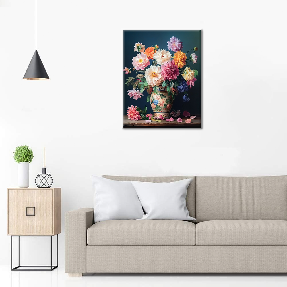 Fiori Senza Tempo - Dipingere con i Numeri