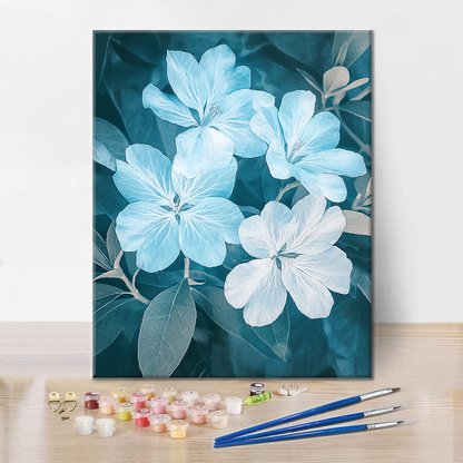 Fiori Bioluminescenti - Dipingere con i Numeri