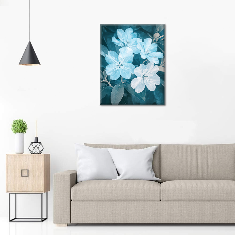 Fiori Bioluminescenti - Dipingere con i Numeri