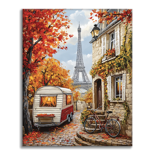 Autunno Parisino - Dipingere con i Numeri