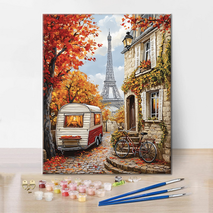 Autunno Parisino - Dipingere con i Numeri