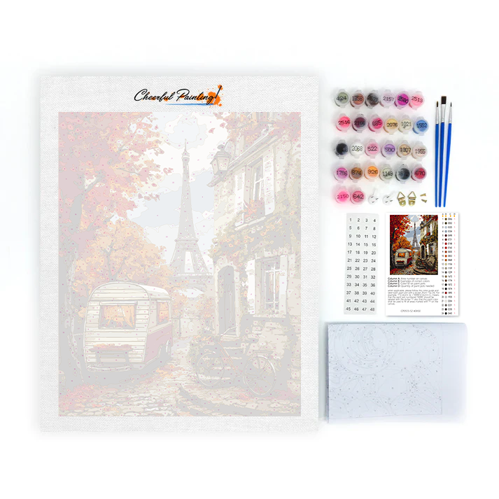 Autunno Parisino - Dipingere con i Numeri