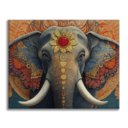 Elefante Sacro - Dipingere con i Numeri